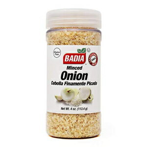 バディアみじん切り玉ねぎ-113.4g。 Badia Minced Onion - 4 oz.