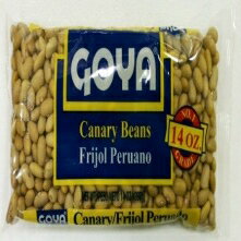 ゴヤフリジョールカナリオ/マヨコバ（インゲン豆）14オンス Goya Frijol Canario/mayocoba (Canary Beans) 14 Oz