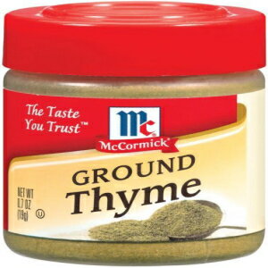 マコーミック グランドタイム 0.7オンス (2パック) McCormick GROUND THYME .7oz (2 Pack)