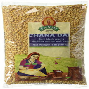 ラクシュミ・チャナ・ダル（ベビーひよこ豆）、4ポンド Laxmi Chana Dal (Baby Chickpeas), 4 Pounds