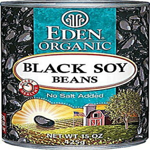 Eden Foods オーガニック黒大豆 - 15 オンス Eden Foods Organic Black Soy Beans - 15 oz