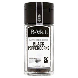 Bart オーガニック フェアトレード ブラックペッパー (40g) Bart Organic Fairtrade Black Peppercorns (40g)