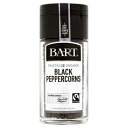 Bart Organic Fairtrade Black Peppercorns (40g) - Pack of 6