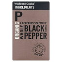Cooks' Materials オーガニック ブラックペッパー - 40g (40.8g) Cooks' Ingredients Organic Black Peppercorns - 40g (0.09lbs)