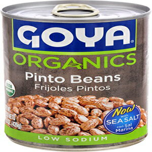 Goya Foods ˥åӡ󥺡ԥȡ15.5  (24 ĥѥå) Goya Foods Organic Beans, Pinto, 15.5 Ounce (Pack of 24)