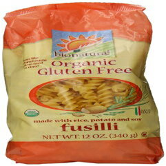 楽天Glomarketbionaturae オーガニックフジッリ、グルテンフリー、12オンスバッグ（12個パック） bionaturae Organic Fusilli, Gluten Free, 12 Ounce Bags （Pack of 12）
