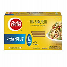 Barilla ProteinPlus マルチグレイン パスタ、細いスパゲッティ、14.5 オンス (20 個パック) Barilla ProteinPlus Multigrain Pasta, Thin Spaghetti, 14.5 Ounce (Pack of 20)