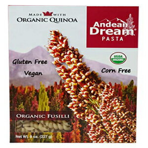 AfX h[ I[KjbN LkA tWb pX^A8 IX -- 1 P[X 12 B Andean Dream Organic Quinoa Fusilli Pasta, 8 Ounce -- 12 per case.