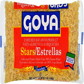 Goya Foods Estrellas (Stars) パスタ、7オンス (20個パック) Goya Foods Estrellas (Stars) Pasta, 7-Ounce (Pack of 20)
