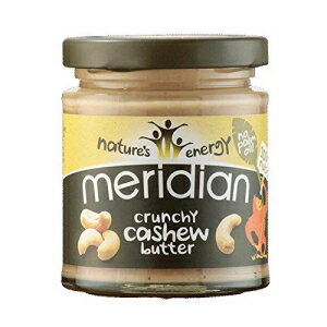 Meridian Natural Crunchy Cashew Butter 170 g (Pack of 3)