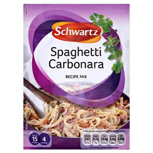 シュワルツ スパゲッティ カルボナーラ レシピ ミックス (32g) - 2 個パック Schwartz Spaghetti Carbo..