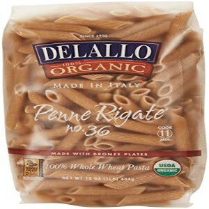 fI[KjbNz[EB[gylQ[gNo.36,16IX DeLallo Organic Whole Wheat Penne Rigate No.36 ,16 Ounce