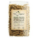 Mr Organic Whole Wheat Fusilli 500g - Pack of 2