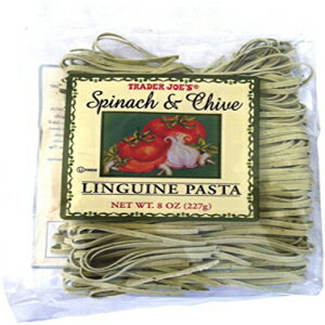 トレーダージョーズ ほうれん草とチャイブのリングイネパスタ Trader Joe's Spinach and Chive Linguine Pasta