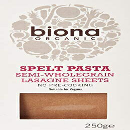 ビオニア オーガニック スペルト ラザニア パスタ 250g Bionia Organic Spelt Lasagne Pasta-250g