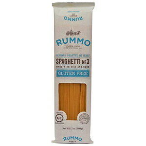 Rummo イタリアンパスタ GF スパゲッティ No.3、常にアルデンテ、グルテンフリー認定 (12 オンスパッケージ) Rummo Italian Pasta GF Spaghetti No.3, Always Al Dente, Certified Gluten-Free (12 Ounce Package)