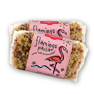 パスタ-フラミンゴパスタ-14オンス （2パック） The Pasta Shoppe Pastabilities - Flamingo Pasta - 14 oz. (Pack of 2)