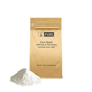 純粋な有機成分、増粘剤によるコーンスターチ（1ポンド） Corn Starch (1 lb.) by Pure Organic Ingredients, Thickener