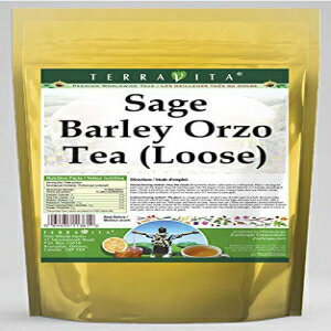 セージ大麦オルゾティー (ルース) (8 オンス、ZIN: 557361) - 2 パック Sage Barley Orzo Tea (Loose) (8 oz, ZIN: 557361) - 2 Pack
