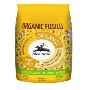 NT# Alce Nero Organic Durum Wheat Pasta - Fusilli 500g -Alce Nero Organic Fusilli Pasta brings a healthy taste of Italy to your kitchen