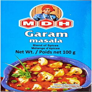 MDH ガラムマサラ (スパイスブレンド)、3.5 オンス箱 MDH Garam Masala (Blend of Spices), 3.5-Ounce Boxes
