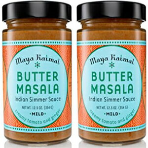 マヤ カイマル バターマサラ シマーソース (2 個パック) Maya Kaimal Butter Masala Simmer Sauce (Pack of 2)