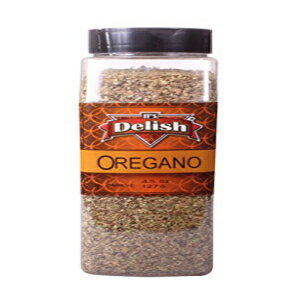 大きな瓶、オレガノ、オレガノはそのデリッシュ、4.5オンスで去ります。ラージジャー Large Jar, Oregano, Oregano Leaves by Its Delish, 4.5 Oz. Large Jar