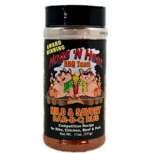 ホッグスン ヒート マイルド - セイボリー BBQ ラブ Hogs 'N Heat Mild - Savory BBQ Rub