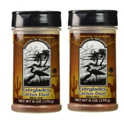 エバーグレイズシーズニングサボテンダストメスキートBBQラブ2パックグルテンフリーMSGなし Everglades Seasoning Cactus Dust Mesquite BBQ Rub 2 Pack Gluten Free No MSG