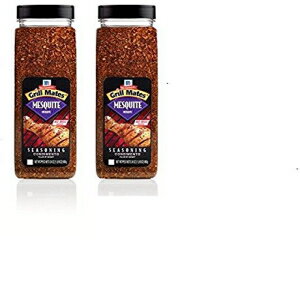 マコーミック グリルメイツ メスキート バーベキューシーズニング、24 オンス McCormick Grill Mates Mesquite Barbecue Seasoning, 24 ounce