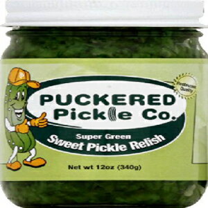 スイート スーパー グリーン ピクルス レリッシュ (12 オンス) Sweet Super Green Pickle Relish (12 oz)
