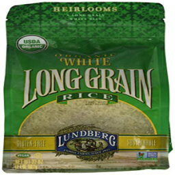 LUNDBERGグルテンフリー-穀物ロンググレイン、ホワイト100％オーガニック LUNDBERG Gluten Free - Grains Long Grain, White 100% Organic