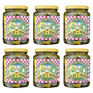 Tony Packo's ԥ륹ȥڥåѡ ȥۥåȡ24  (6 ĥѥå) Tony Packo's Pickles and Peppers Sweet Hots, 24 Ounce (Pack of 6)