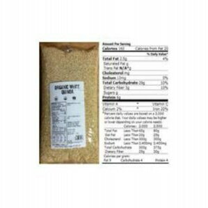 Unfi オーガニック キヌア、453.6g - 1 ケースあたり 5 個。 Bulk Grains Unfi Organic Quinoa, 1 Pound - 5 per cas…