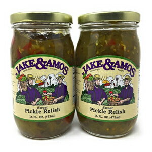 WFCNGCX XC[gsNbV / 2 - 16 IX r Jake & Amos Sweet Pickle Relish / 2 - 16 Oz. Jars