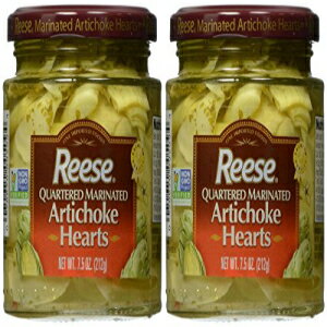 リース アーティチョークのハートのマリネ - 7.5 オンス - 2 パック Reese Artichoke Marinated Hearts-7.5 Oz-2 Pack