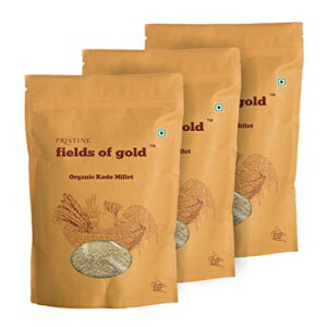 I[KjbN KODO MILLET - USDA I[KjbNAOet[A`qg݊B500OA3 ORGANIC KODO MILLET - USDA Organic, Gluten Free, Non GMO. 500grams, Pack of 3