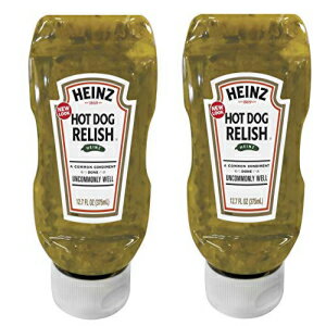 nCc zbghbO bVA12.7 IX (2 pbN) Heinz Hot Dog Relish, 12.7 oz (2 Pack)