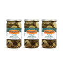 WtGX̉̃sNXi3pbNj-WA[Y}[Any[j24IXW[ŉЂsNX`bvX Pacific Pickle Works Pickles Under The Ginence (3-pack) - Pickle chips brined with gin, rosemary and jalape?os 24oz