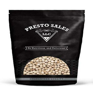 ひよこ豆、ホワイトロースト（5ポンド） by Presto Sales LLC Chickpeas, White roasted (5 lbs.) by Presto Sales LLC