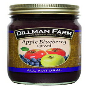 Dillman Farm All Natural Apple Blueberry Butter, 15oz (Pack of 6)