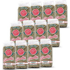 Camellia uh YA1 |h (12 pbN) Camellia Brand Dried Lentils, 1 Pound (Pack of 12)