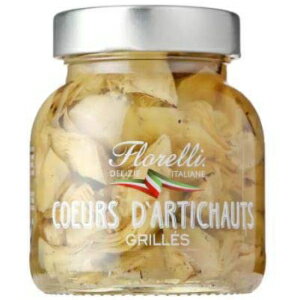 #RT FLORELLI Coeurs D'artichauts Grilled (Grilled Artichokes) 270g -Antipasti par excellence, artichoke hearts are tasted "Italian-style" in hors d'oeuvres