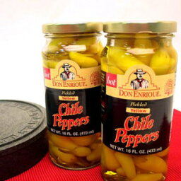 Don Enrique Melissa's Pickled Yellow Chiles, 3 Jars (16 fl oz)