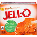 Jell-Oピーチゼリーデザートミックス、3オンスボックス Jell-O Peach Gelatin Dessert Mix, 3 oz Box