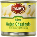 王朝の缶詰のスライスした水栗、8オンス（12パック） Dynasty Canned Sliced Water Chestnuts, 8-Ounce (Pack of 12)