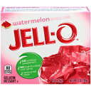 ジェロ スイカ フレーバー ゼラチン デザート、3 オンス ボックス (4 パック) Jell-O Watermelon Flavor Gelatin Dessert, 3 Ounce Box (4-Pack)
