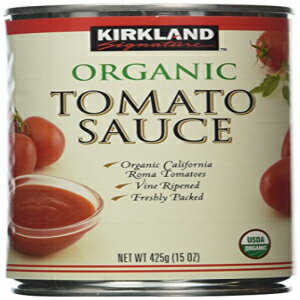 カークランド シグネチャー オーガニック トマトソース、11.3 ポンド Kirkland Signature Organic Tomato Sauce, 11.3 Pound