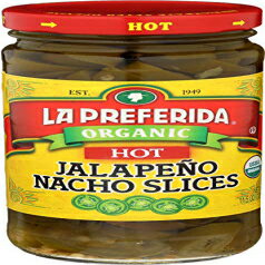 ラ プレフェリダ ペッパー ハラペーニョ スライス ホット オーガニック、11.5 オンス La Preferida Pepper Jalapeno Slice Hot Organic, 11.5 oz