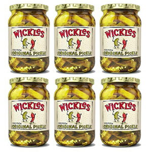 EBbNY IWi XCXA453.6g (pbN - 6) Wickles Original Slices, 16 oz (Pack - 6)